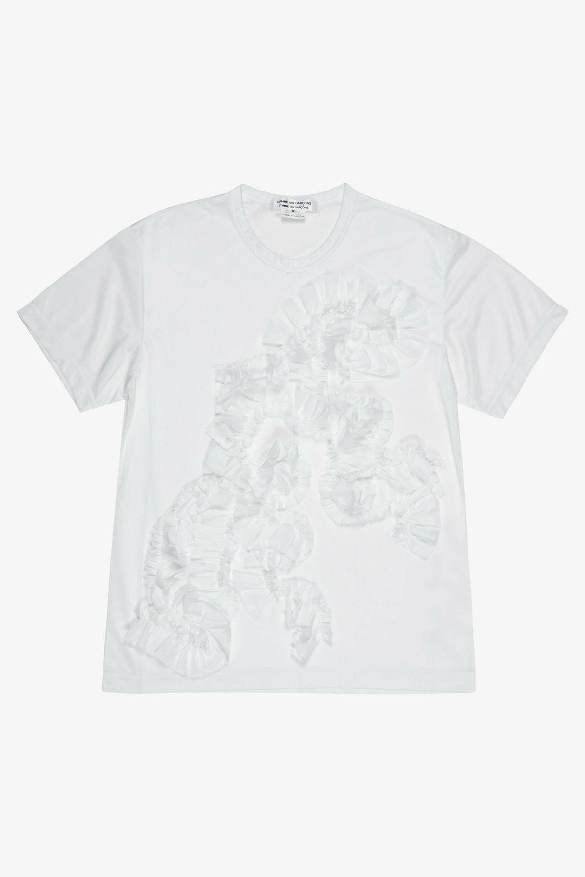 Selectshop FRAME - COMME DES GARÇONS COMME DES GARÇONS Ruffled Sheer T-Shirt T-Shirts Dubai