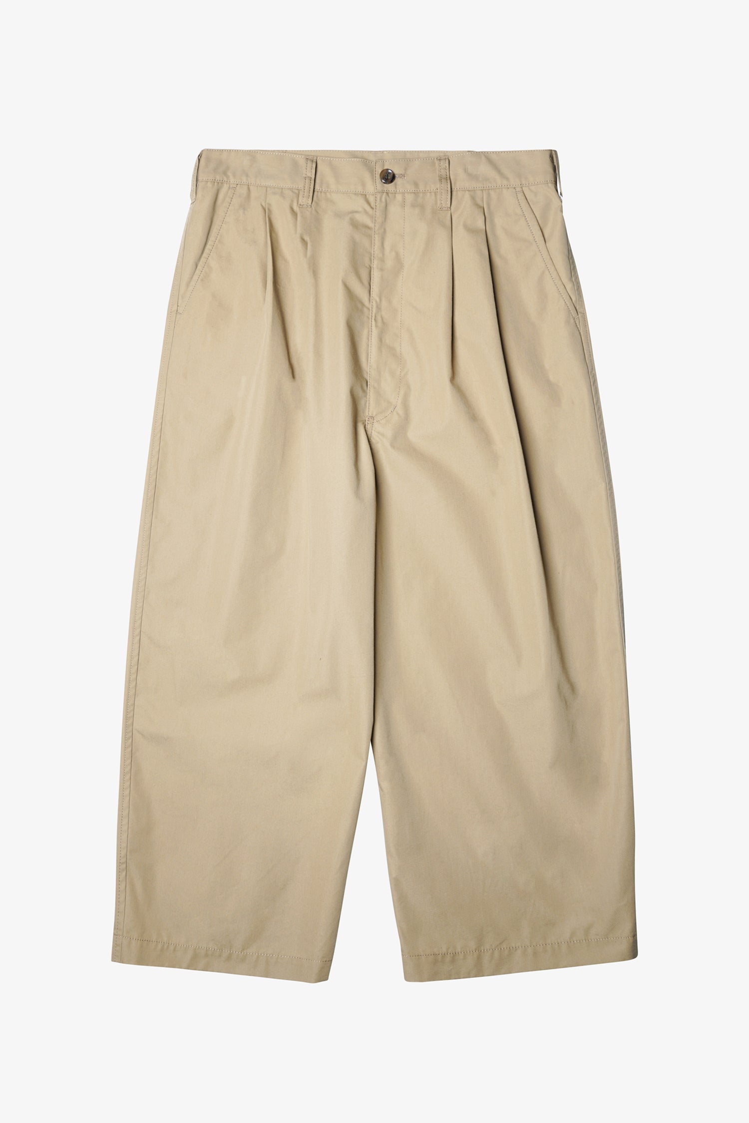 Selectshop FRAME - COMME DES GARÇONS HOMME Cropped Wide-Leg Trousers Bottoms Dubai