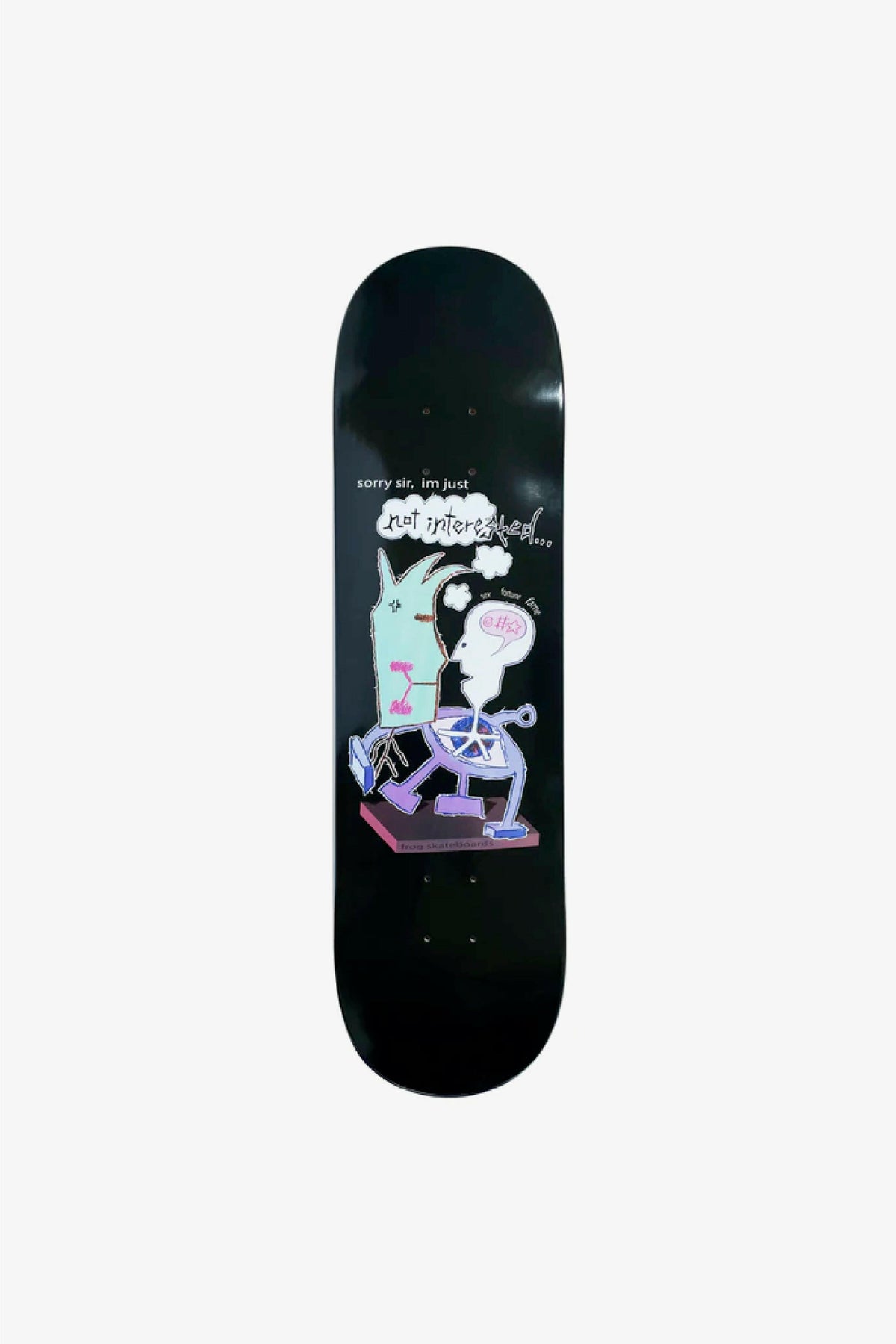 Selectshop FRAME - FROG SKATEBOARDS Not Interested (Pat G) Deck Skate Dubai