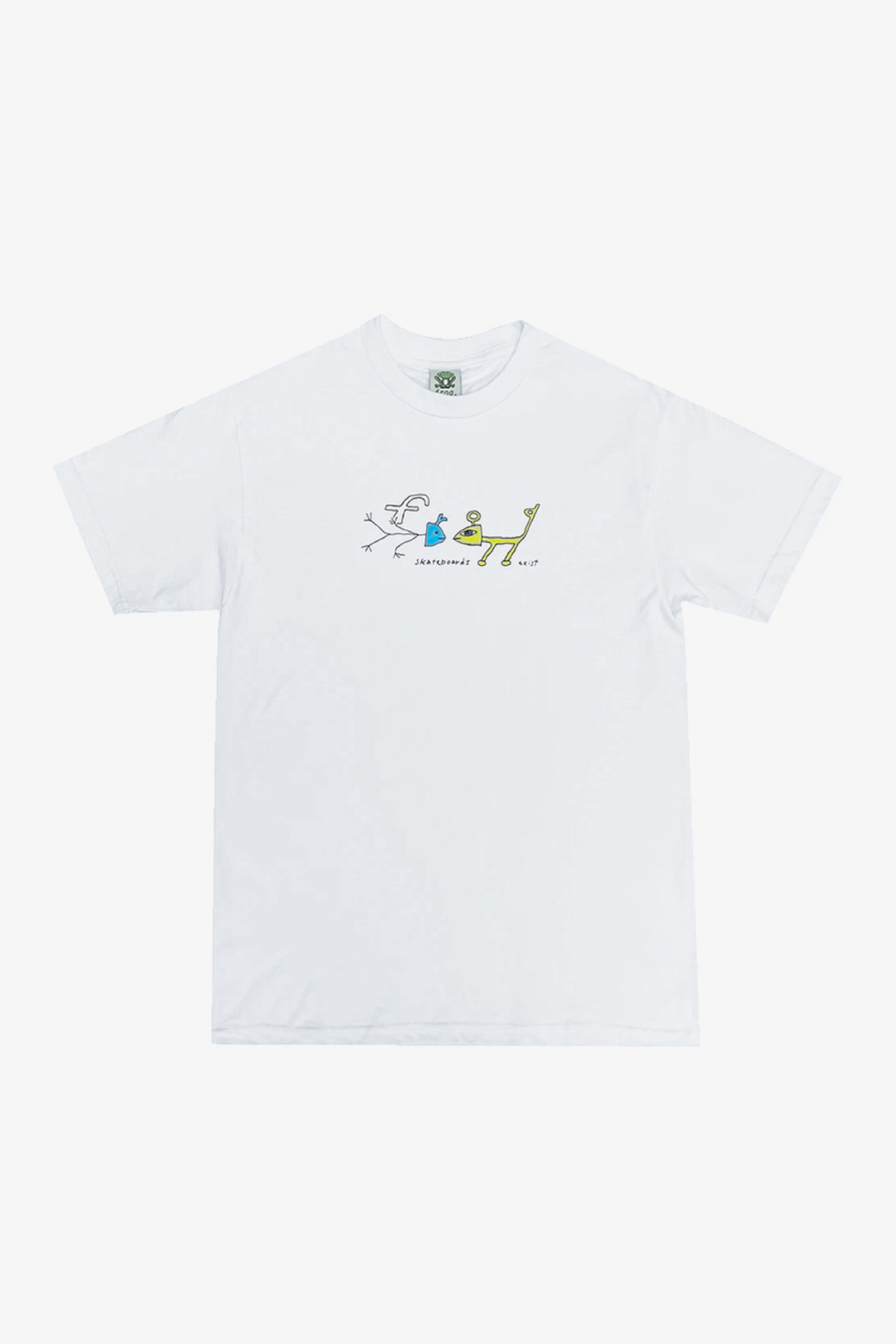Selectshop FRAME - FROG SKATEBOARDS Frog Exists! Tee T-Shirts Dubai