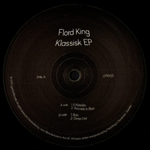 Selectshop FRAME - FRAME MUSIC Flord King: "Klassisk" LP Vinyl Record Dubai
