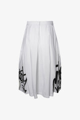 Selectshop FRAME - COMME DES GARÇONS Graffiti Pleated Skirt Bottoms Dubai