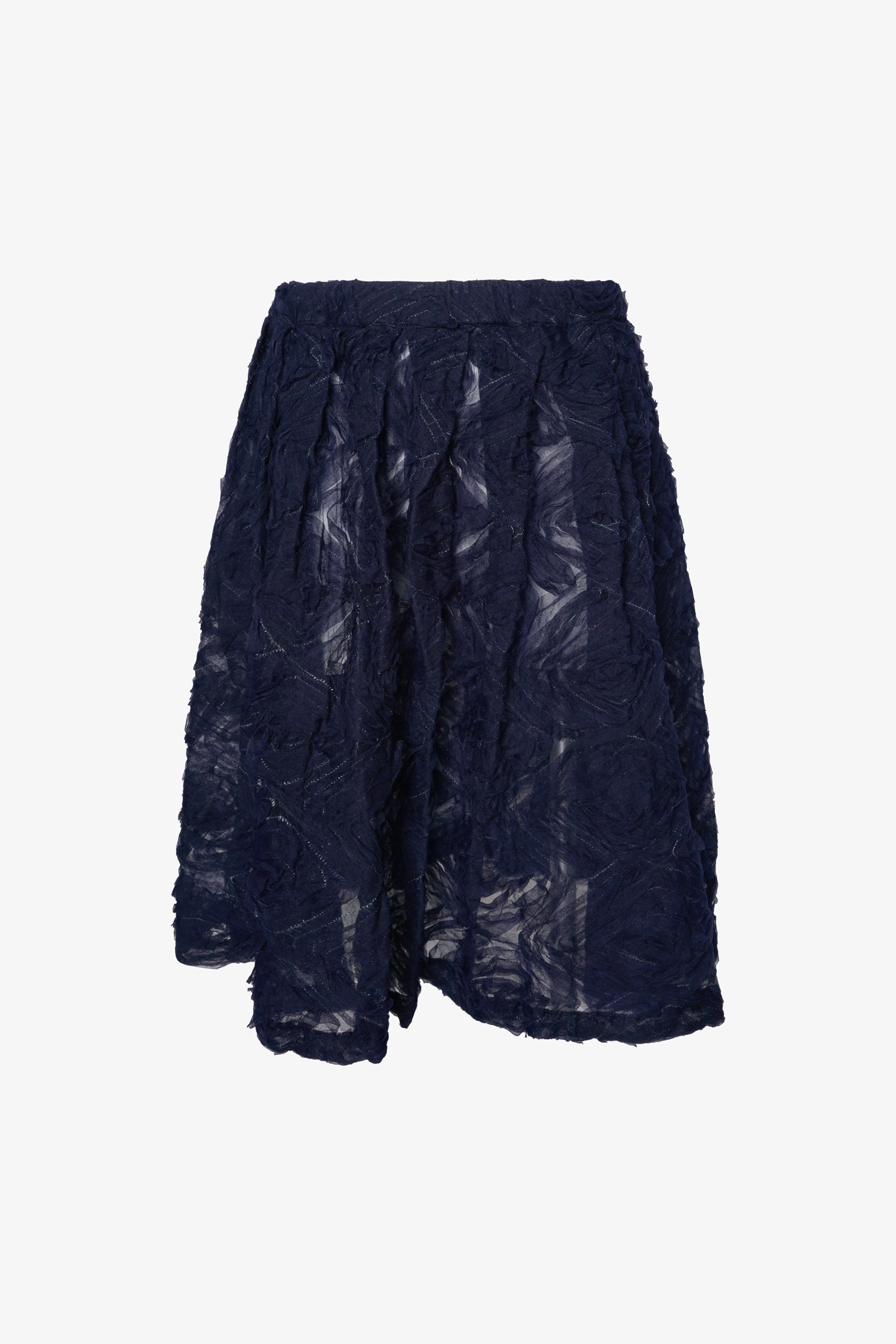 Selectshop FRAME - COMME DES GARÇONS GIRL Semi-Sheer Textured Skirt Bottoms Dubai