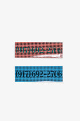 Selectshop FRAME - CALL ME 917 Dialtone Long Sticker Accessories Dubai