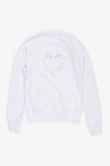 Selectshop FRAME - COMME DES GARÇONS GIRL Cut-Out Heart Fitted Sweater Sweatshirt Dubai