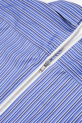 Selectshop FRAME - COMME DES GARÇONS SHIRT Striped Zip-Up Shirt Shirt Dubai