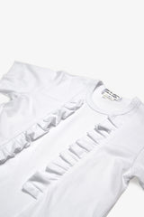 Selectshop FRAME - COMME DES GARÇONS COMME DES GARÇONS Ruffle Trim T-Shirt T-Shirt Dubai