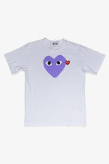 Selectshop FRAME - COMME DES GARCONS PLAY Big Purple Heart T-Shirt T-Shirt Dubai