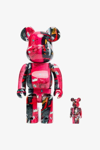 Jean Michel Basquiat #1 Be@rbrick 100% & 400% Set