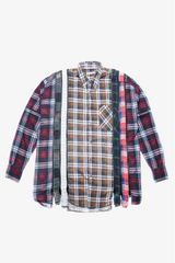 Selectshop FRAME - NEEDLES Zipped 7 Cuts Flannel Shirt Shirts Dubai