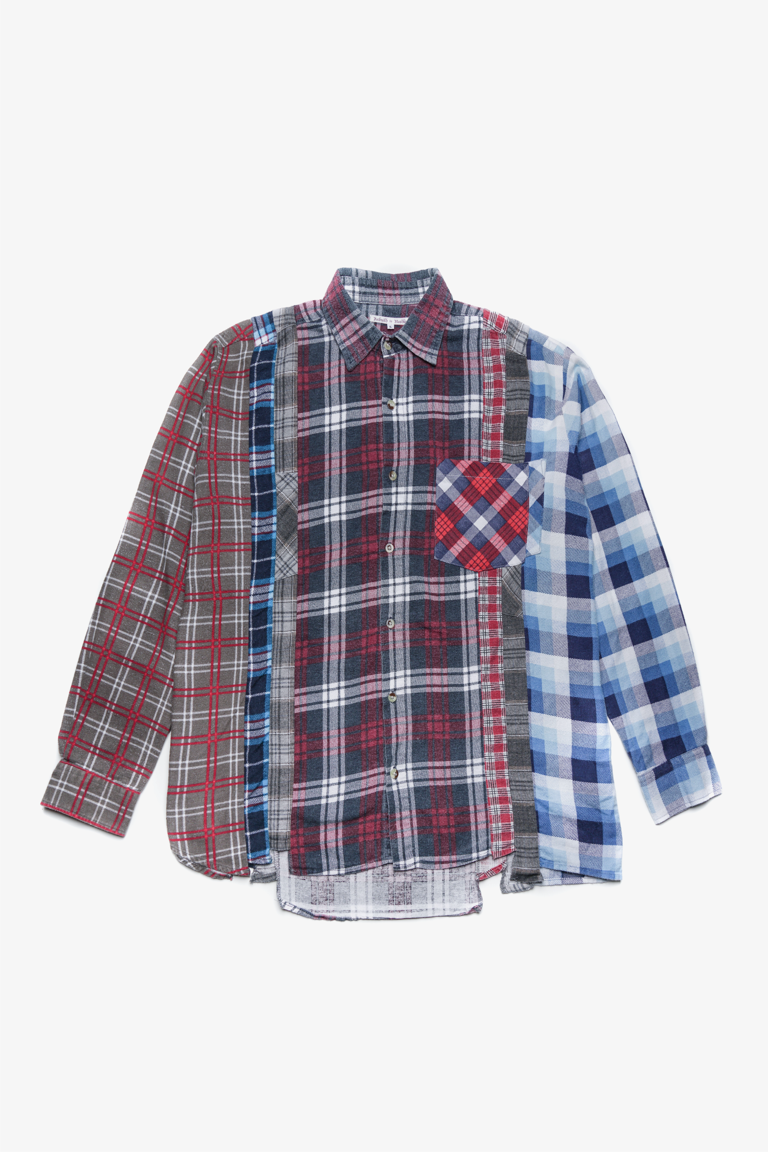 Selectshop FRAME - NEEDLES 7 Cuts Flannel Shirt Shirts Dubai