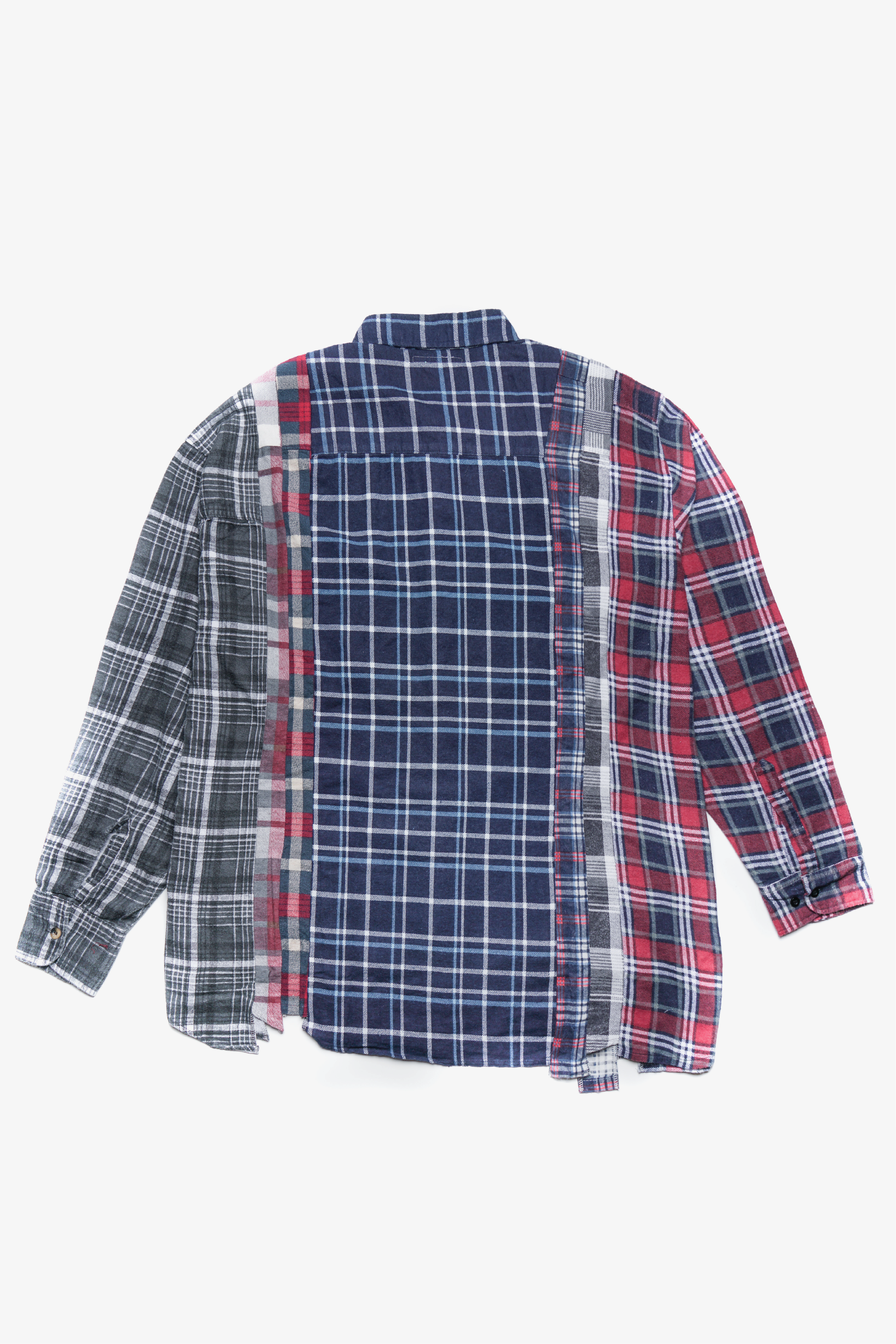 Selectshop FRAME - NEEDLES Flannel Ribbon Wide Shirt Shirts Dubai