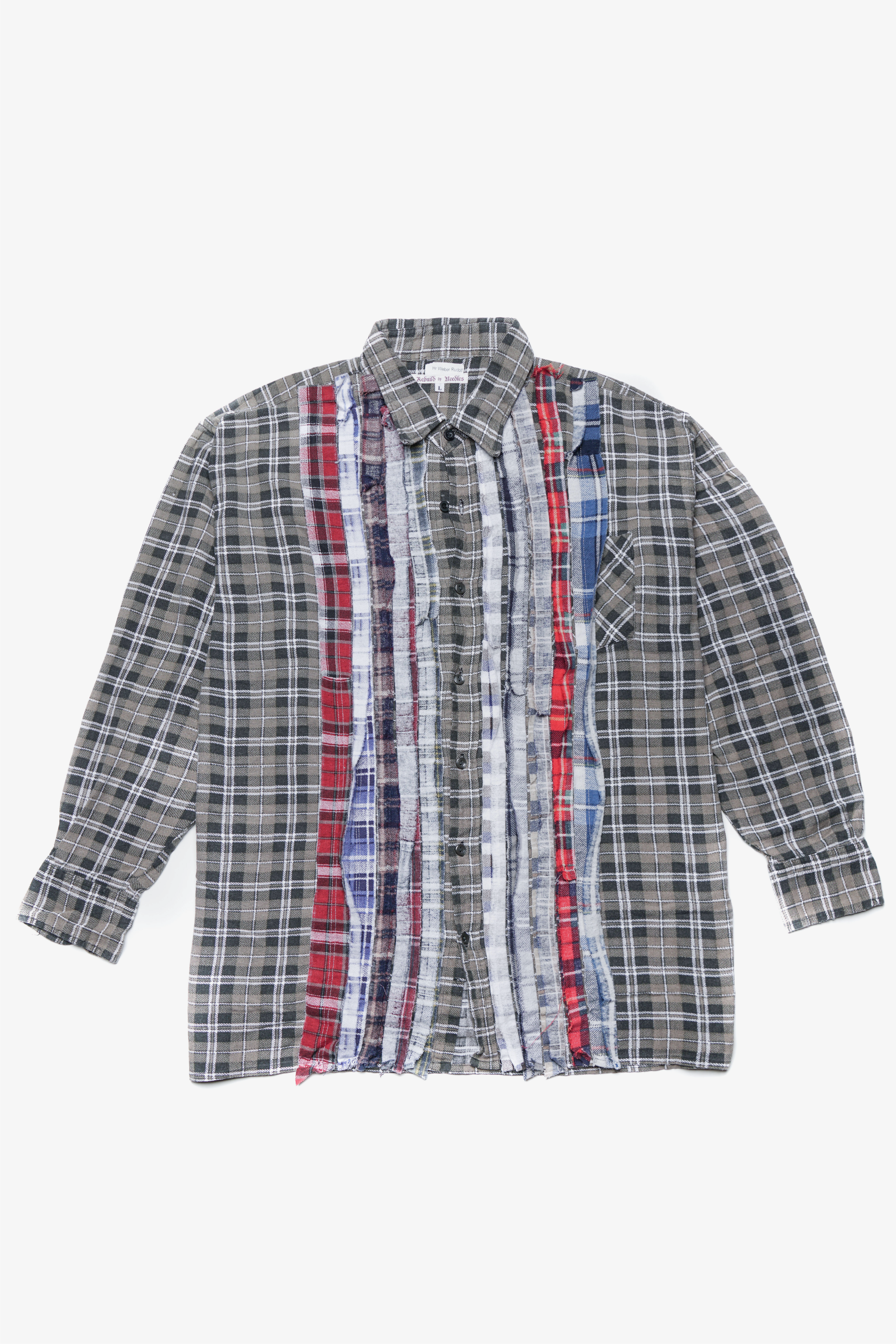 Selectshop FRAME - NEEDLES Flannel Ribbon Shirt Shirts Dubai