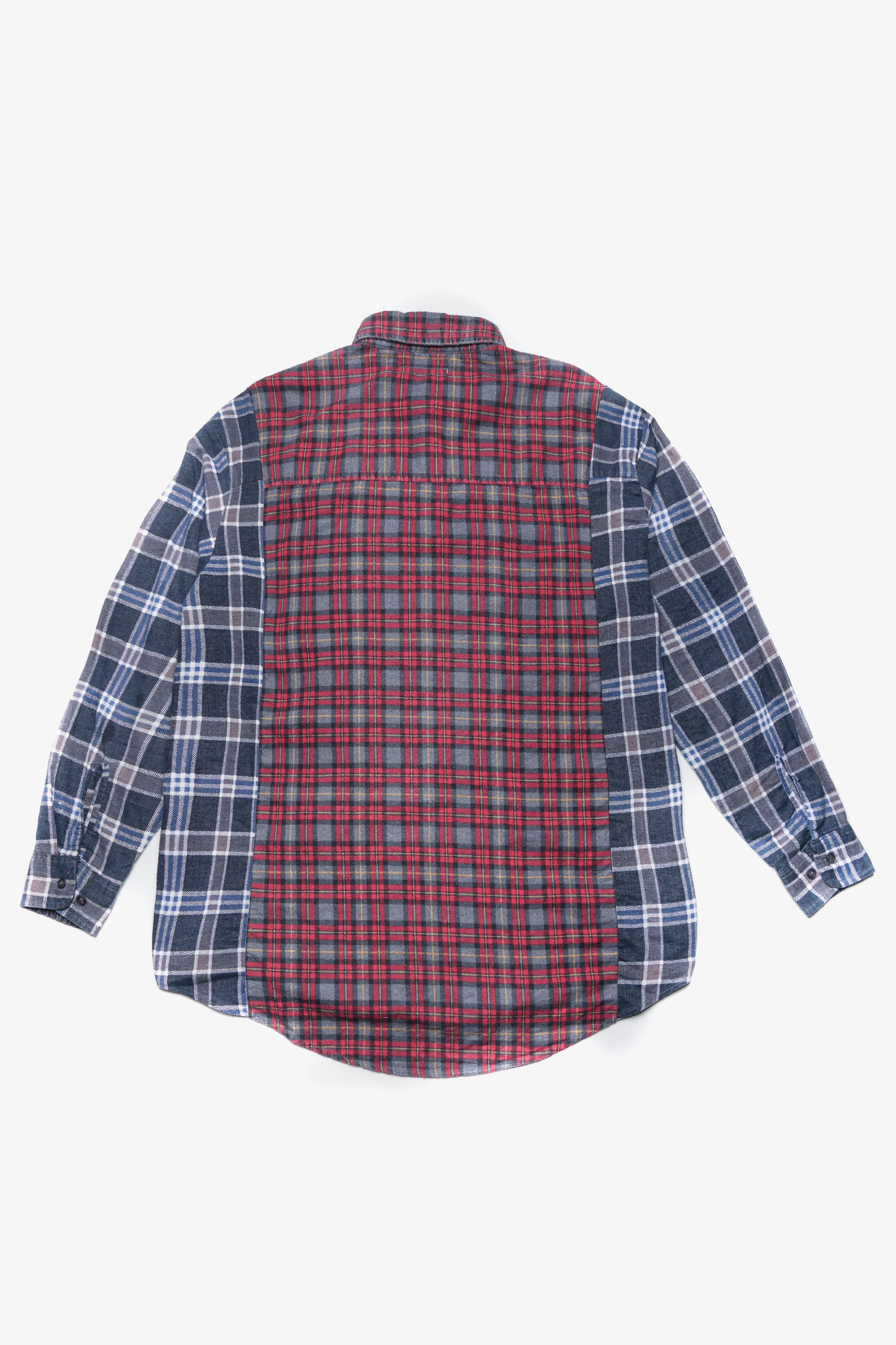 Selectshop FRAME - NEEDLES 7 Cuts Wide Flannel Shirt Shirts Dubai