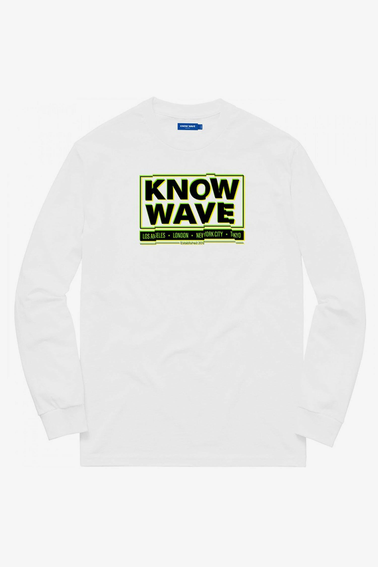 Selectshop FRAME - KNOW WAVE Chop It Up Longsleeve T-Shirt Dubai