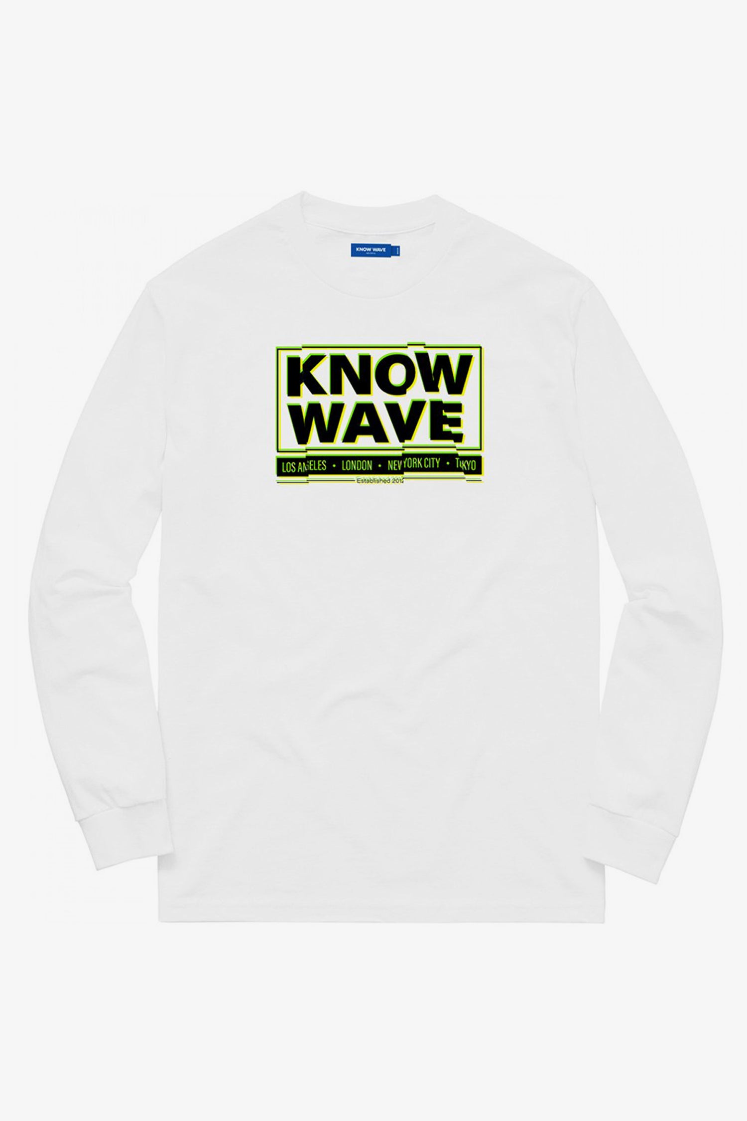 Selectshop FRAME - KNOW WAVE Chop It Up Longsleeve T-Shirt Dubai