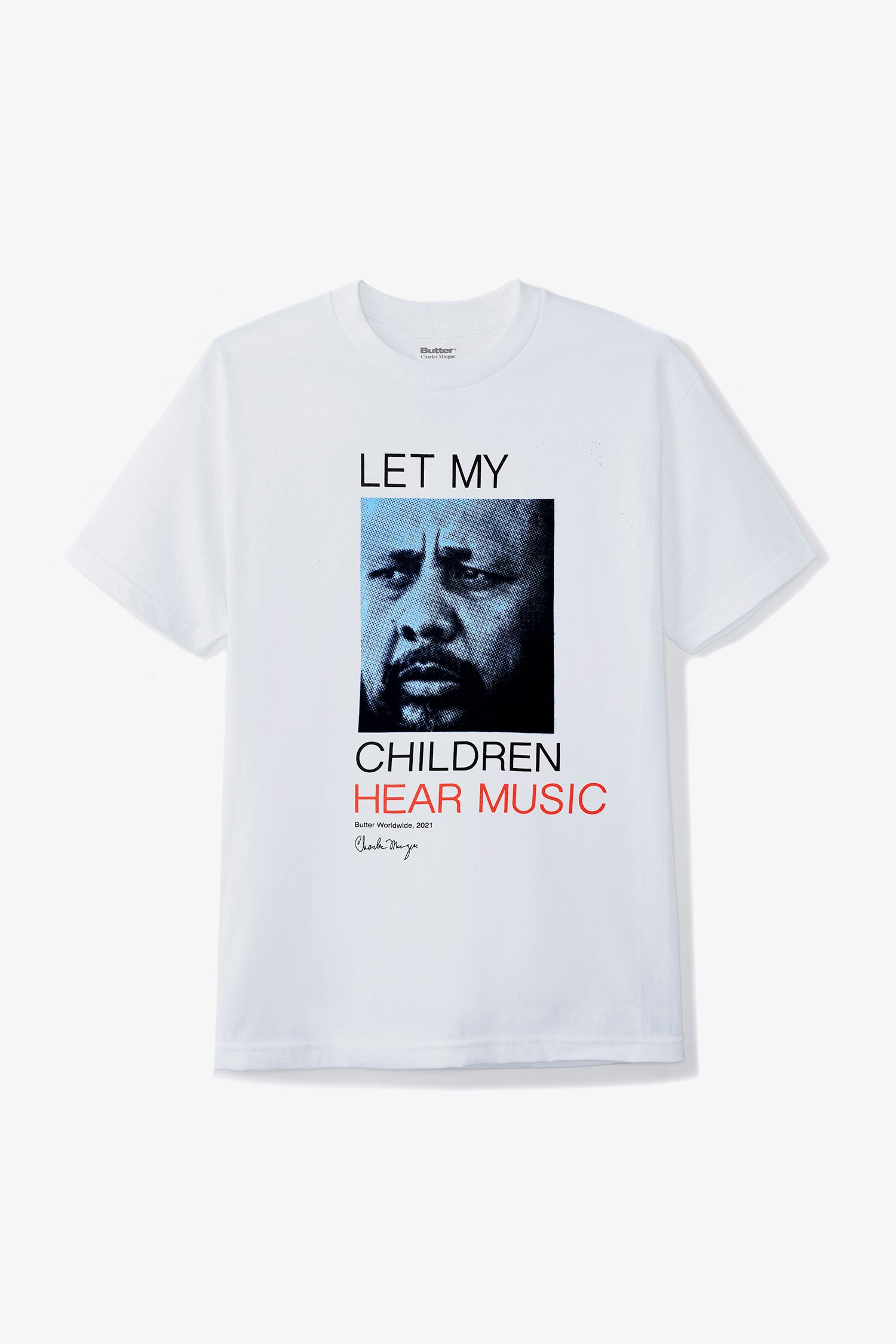 Selectshop FRAME - BUTTER GOODS Let My Children Hear Music Tee T-Shirts Dubai