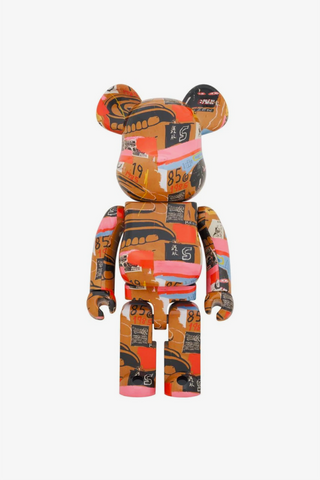 Be@rbrick Andy Warhol × Jean-Michel Basquiat #2 1000%