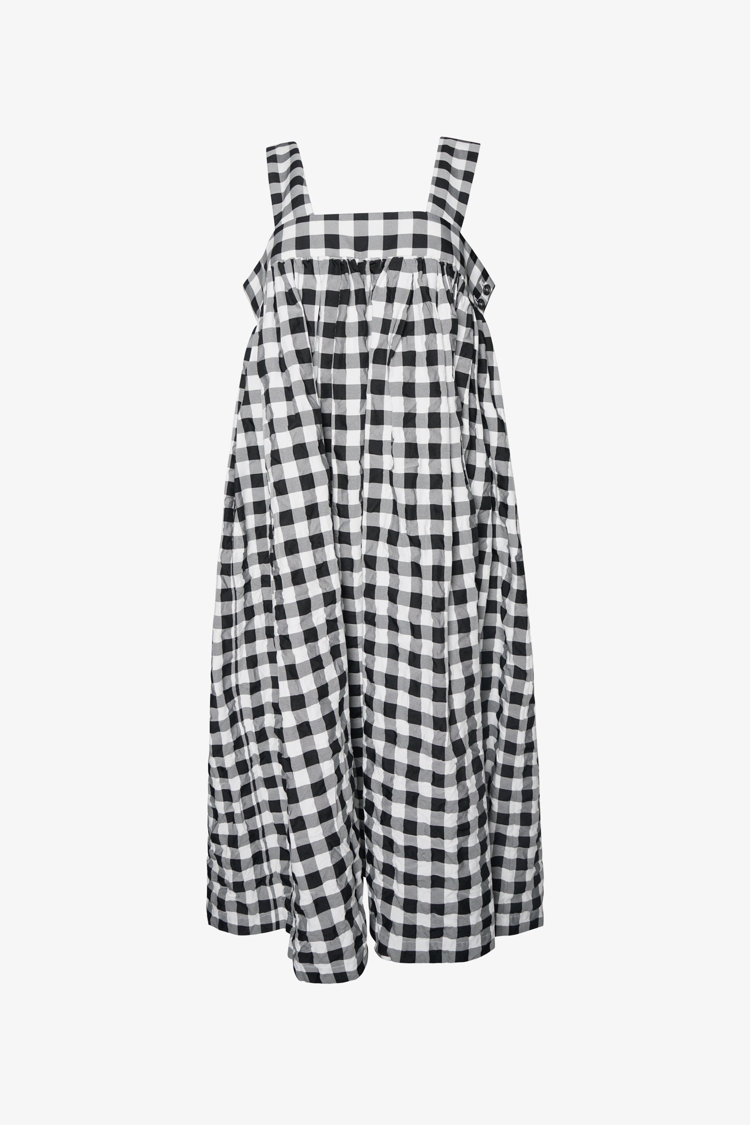 Selectshop FRAME - COMME DES GARÇONS GIRL Gingham Check Pattern Jumper Dress Bottoms Dubai