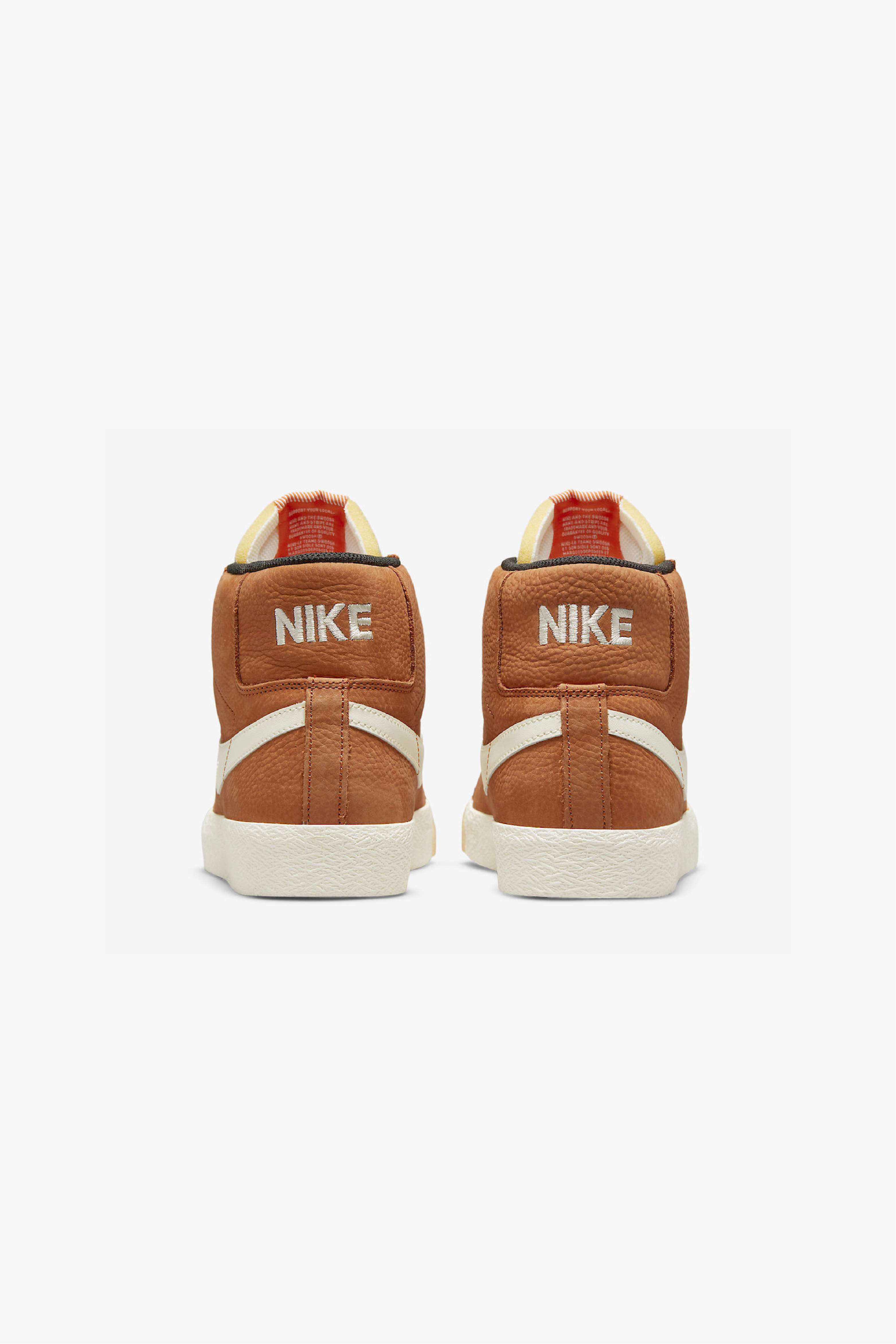 Selectshop FRAME - NIKE SB Nike SB Blazer Mid ISO "Dark Russet" Footwear Dubai