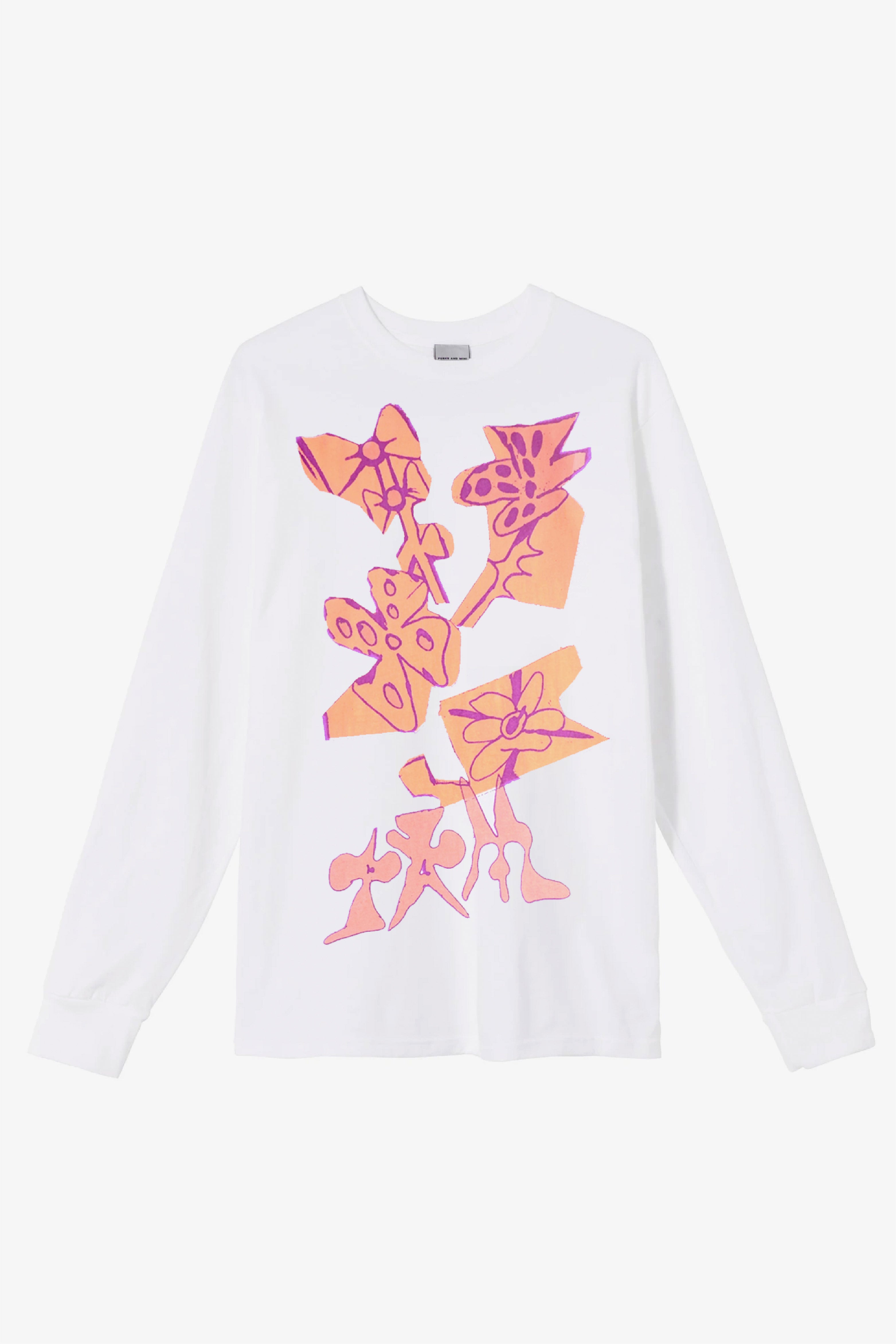 Selectshop FRAME - P.A.M. Space Blossoms Printed LS Tee T-Shirts Dubai