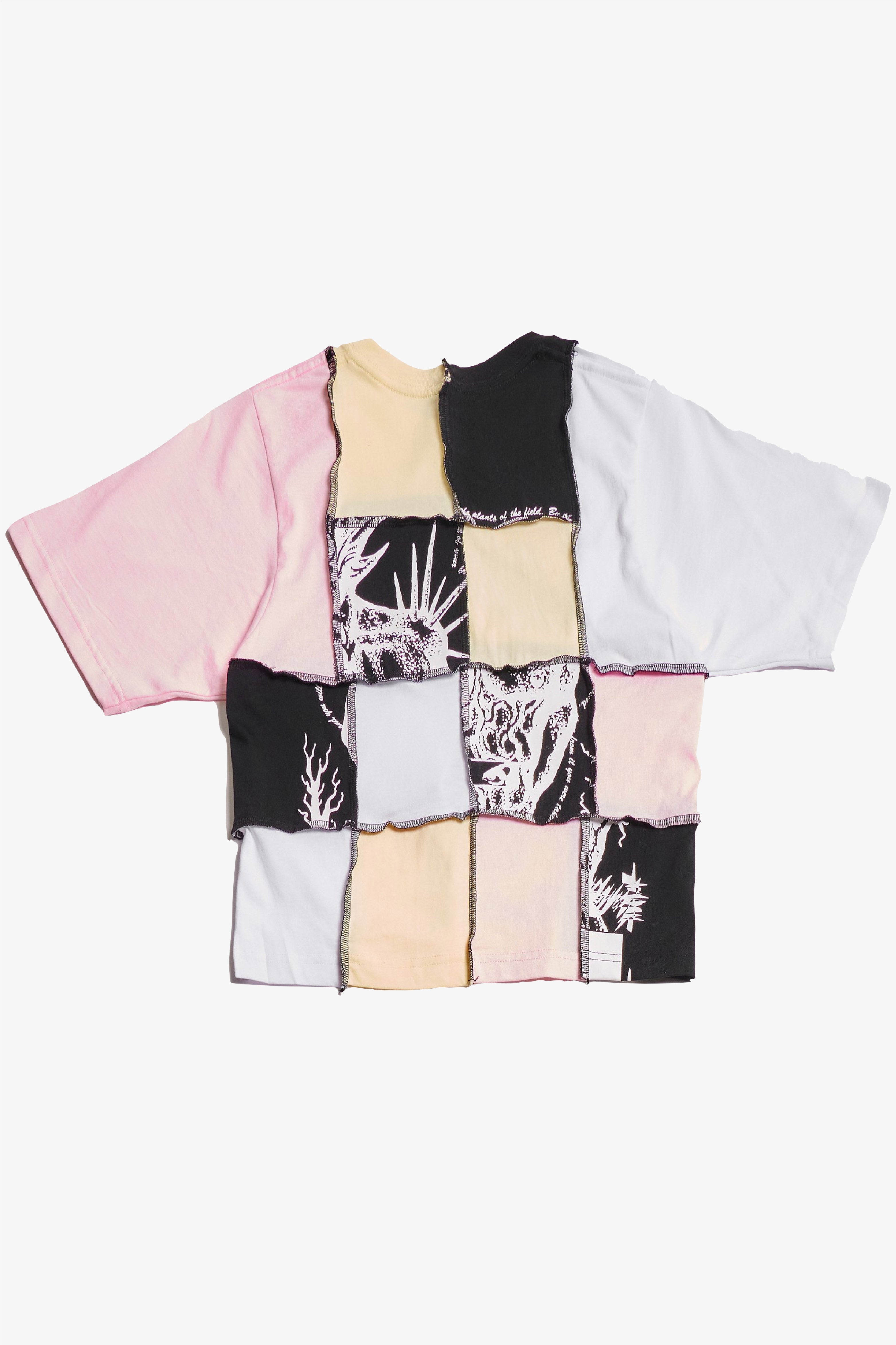 Selectshop FRAME - P.A.M. Upcycled Grid SS Tee T-Shirts Dubai