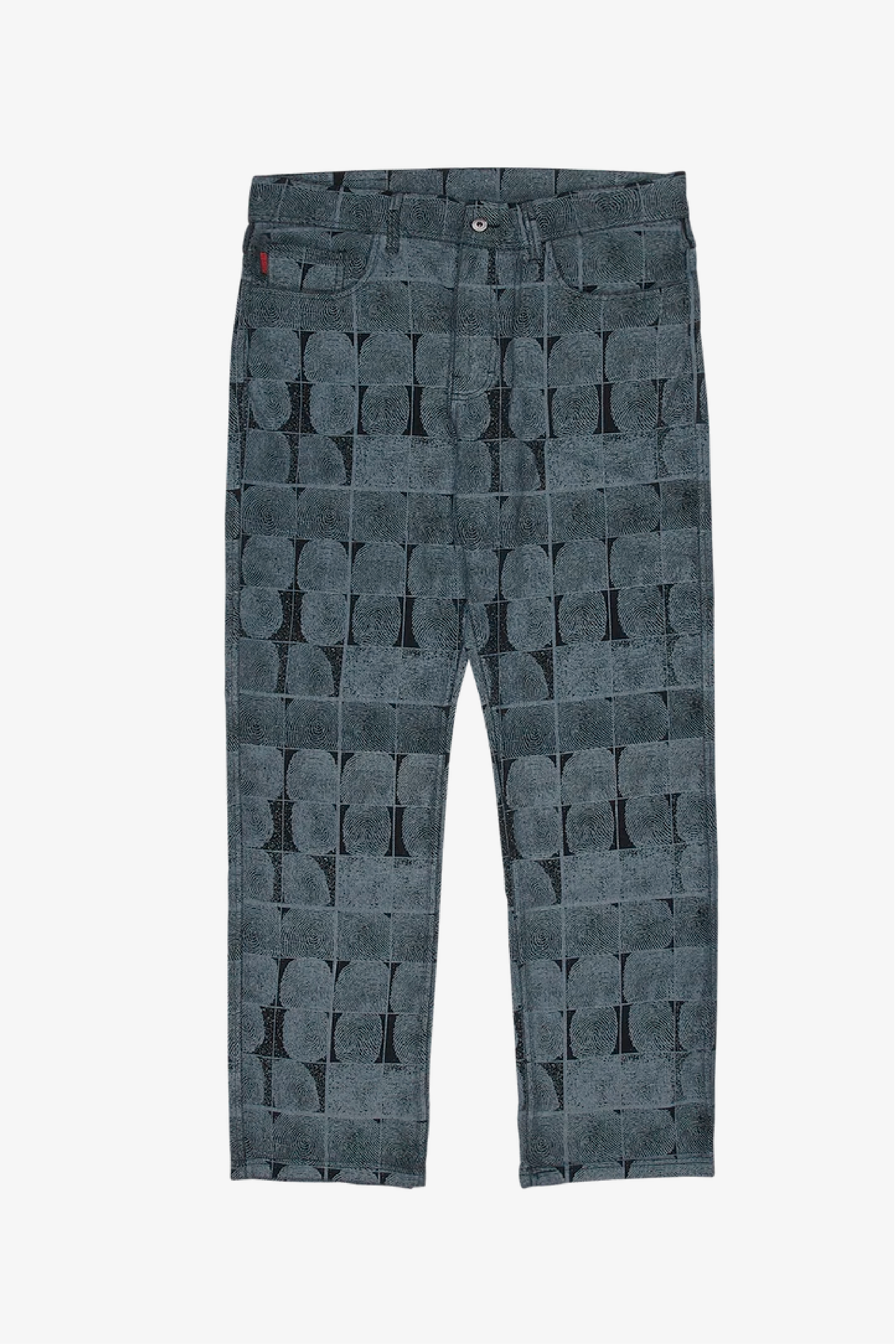 Selectshop FRAME - PLEASURES Trace Denim Pant Bottoms Dubai