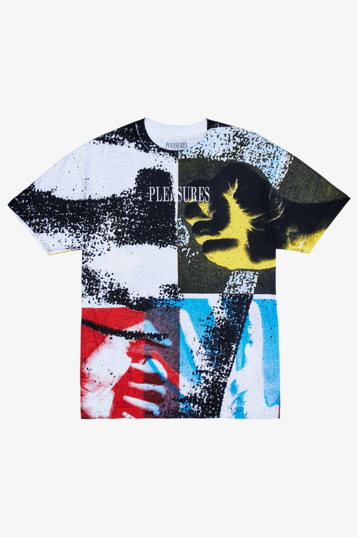 Selectshop FRAME - PLEASURES Fisted Embroidered T-Shirt T-Shirts Dubai