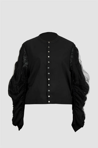 Nylon Tulle Jacket