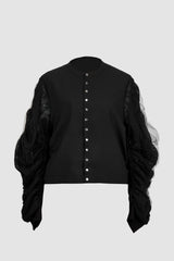 Selectshop FRAME - COMME DES GARÇONS TRICOT Nylon Tulle Jacket Outerwear Dubai