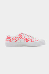 Selectshop FRAME - COMME DES GARÇONS GIRL Ribbon Pattern Print Sneakers Footwear Dubai