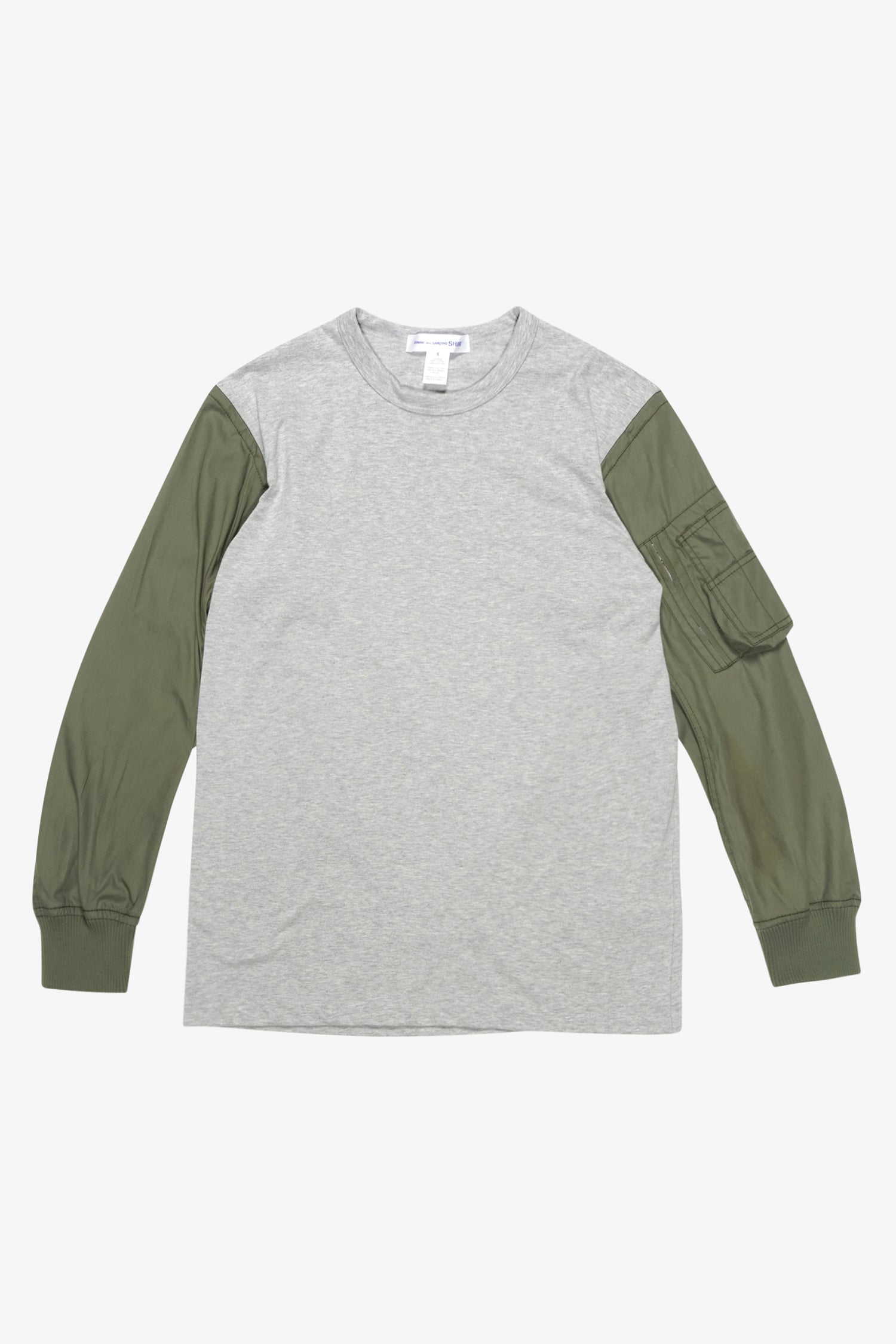 Selectshop FRAME - COMME DES GARÇONS SHIRT Bomber Sleeves Sweatshirt Sweatshirt Dubai