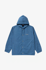 Selectshop FRAME - BLACKEYEPATCH Ripstop Denim Hooded Jacket Outerwear Dubai