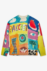 Selectshop FRAME - RASSVET Pattern Sweater Sweats-knits Dubai