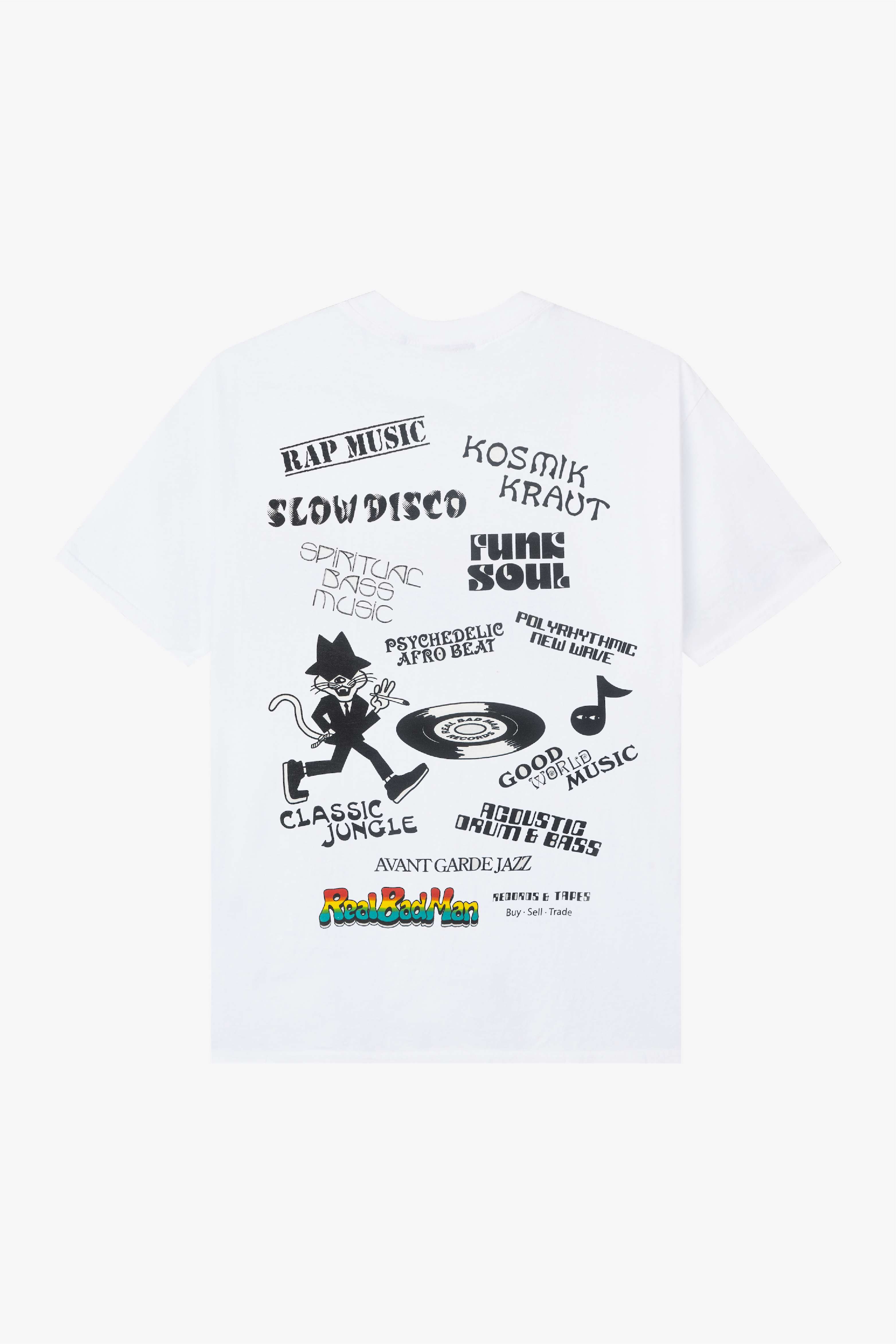 Selectshop FRAME - REAL BAD MAN Records And Tapes Tee T-Shirts Dubai
