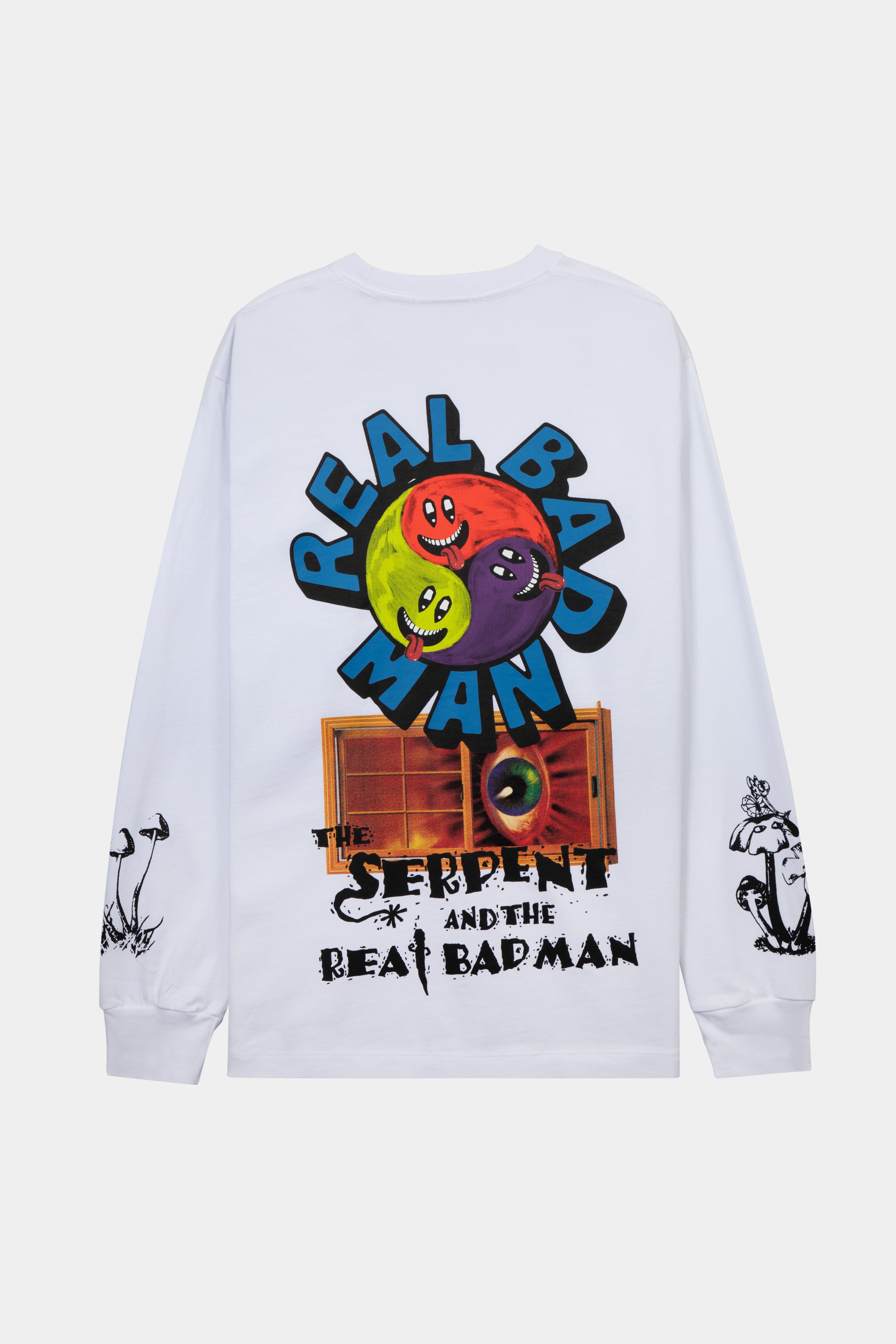 Selectshop FRAME - REAL BAD MAN Hallucinogenic Wiz LS Tee T-Shirts Concept Store Dubai