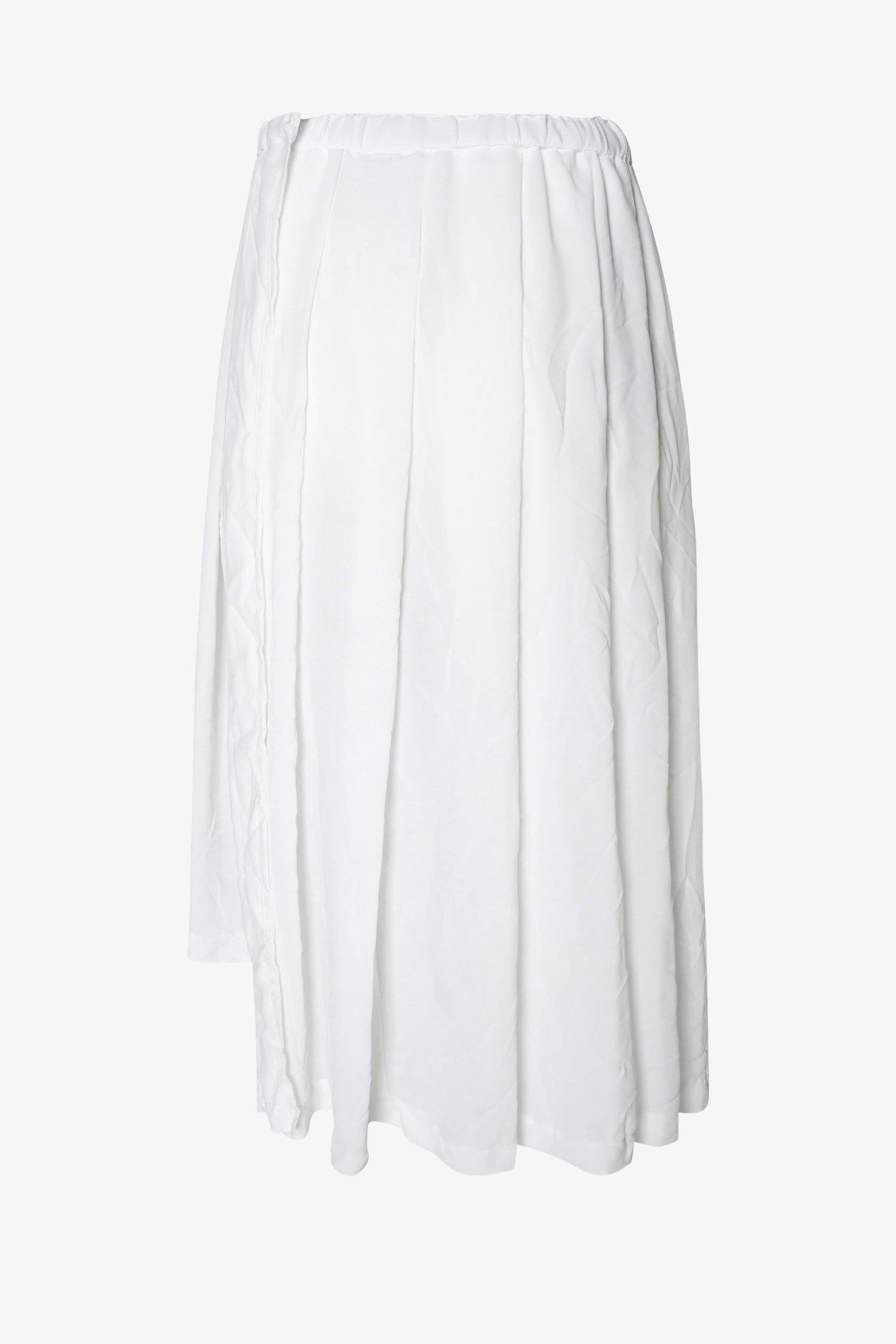 Selectshop FRAME - COMME DES GARÇONS COMME DES GARÇONS Asymmetrical Pleated Midi Skirt Bottoms Dubai