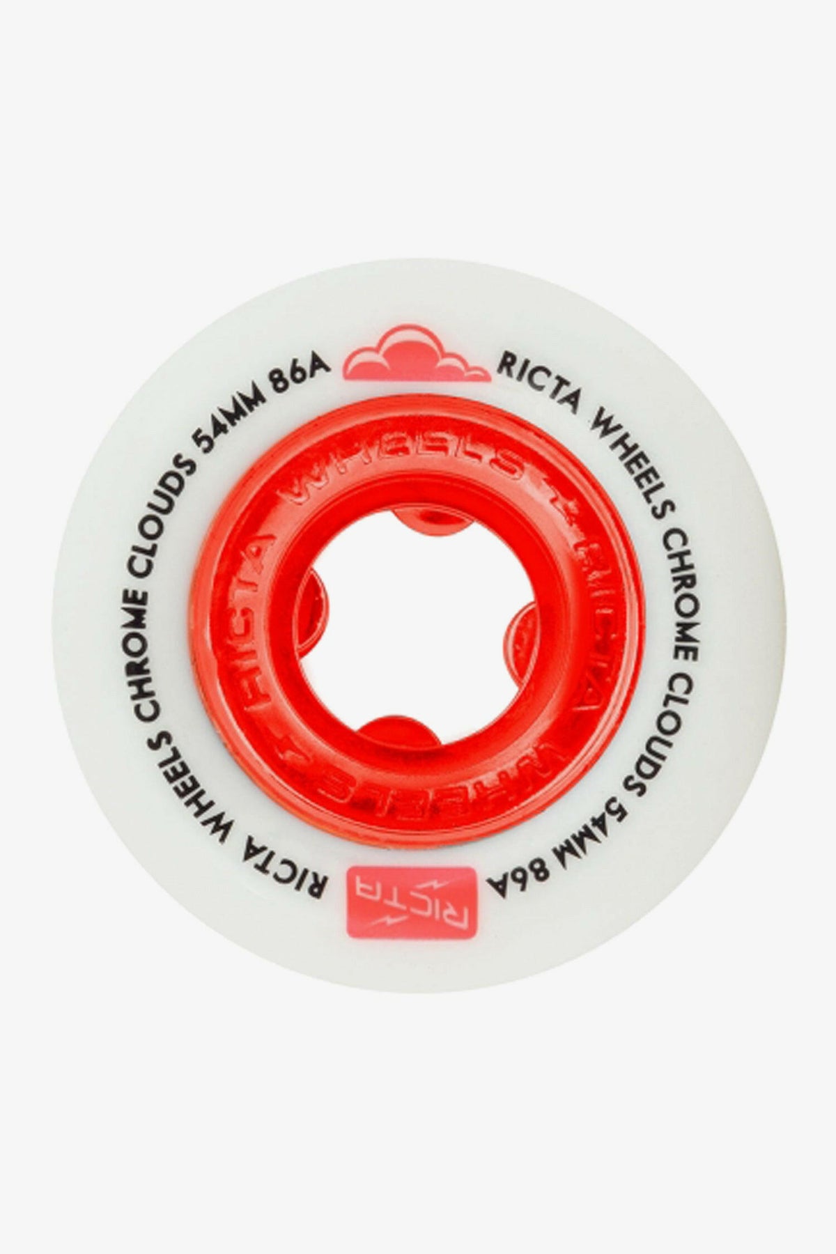 Selectshop FRAME - RICTA 54mm Chrome Clouds Red 86a Skate Dubai