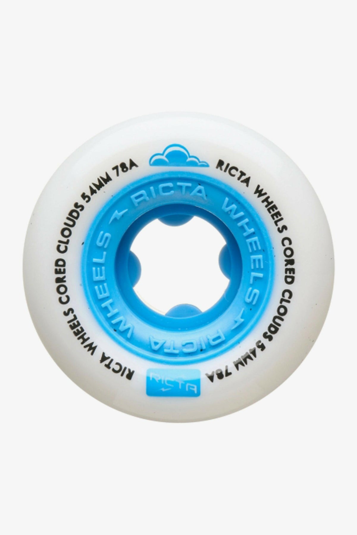 Selectshop FRAME - RICTA 54mm Cored Clouds Blue 78a Skate Dubai