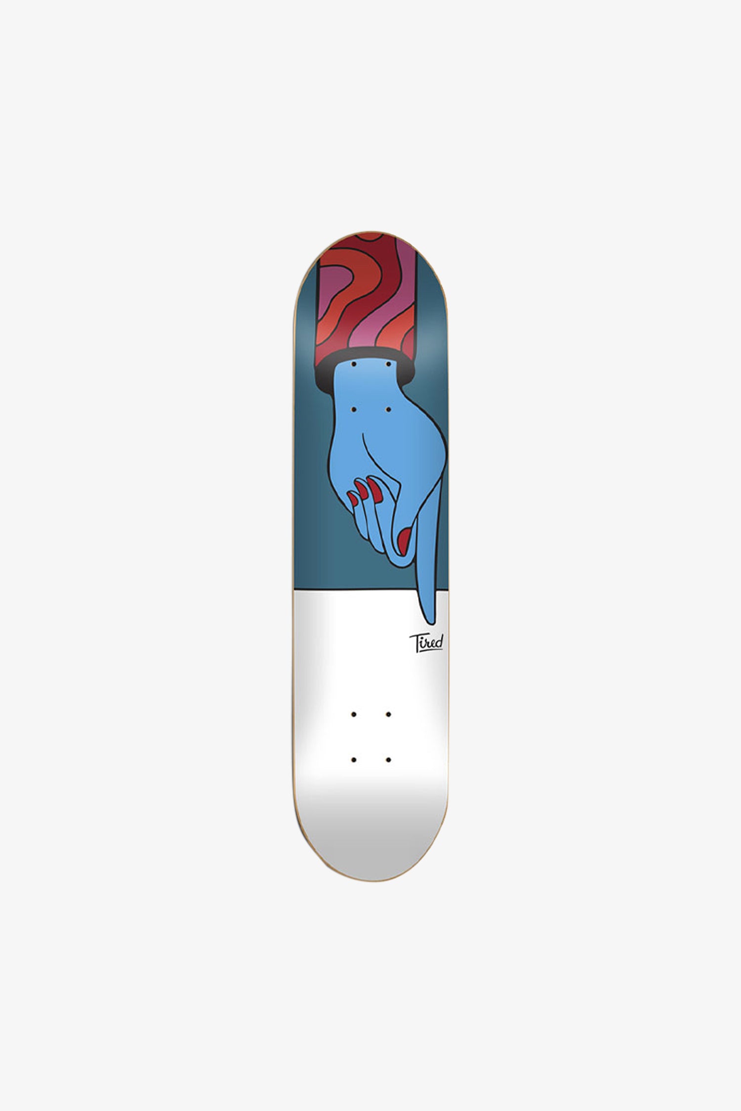 Selectshop FRAME - TIRED Finger Regular Deck Skateboards Dubai