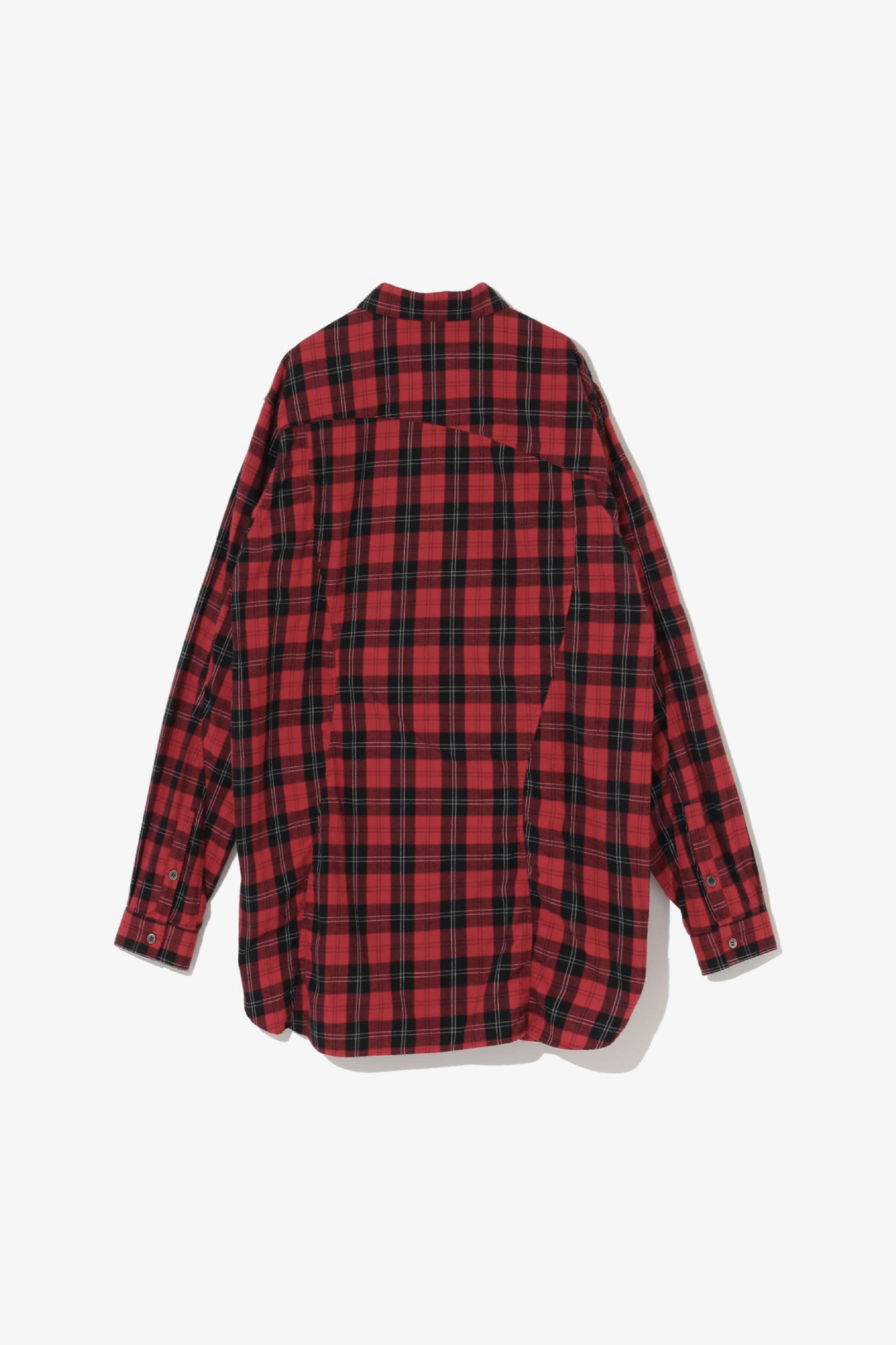Selectshop FRAME - UNDERCOVERISM Long Check Shirt Shirt Dubai