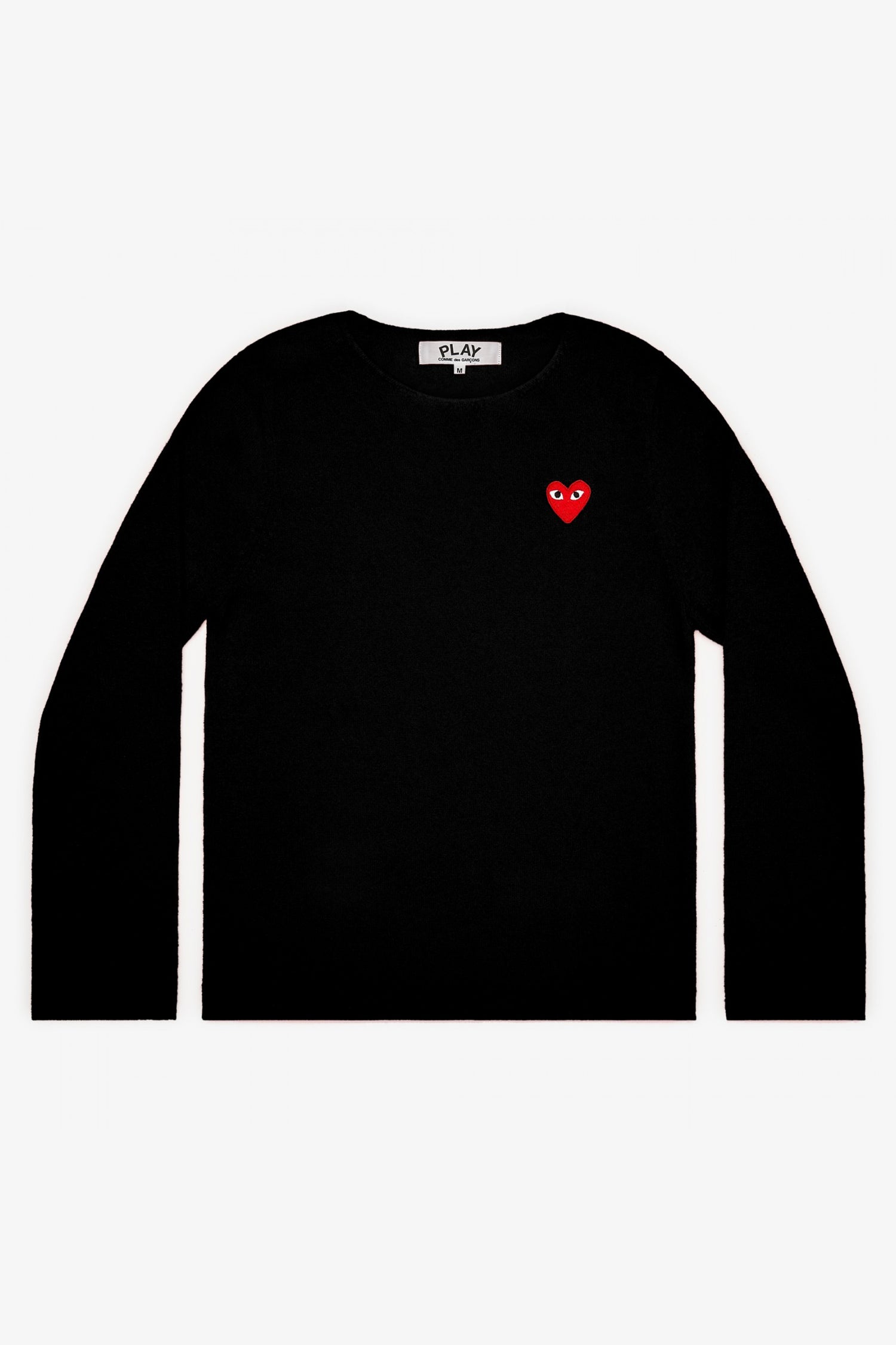 Selectshop FRAME - COMME DES GARCONS PLAY Red Heart Crewneck Jumper Sweatshirts Dubai