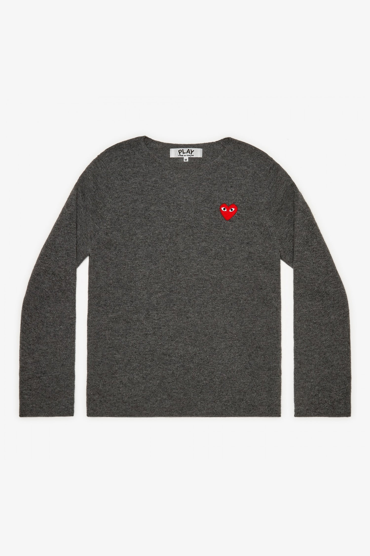 Selectshop FRAME - COMME DES GARCONS PLAY Red Heart Crewneck Jumper Sweatshirts Dubai