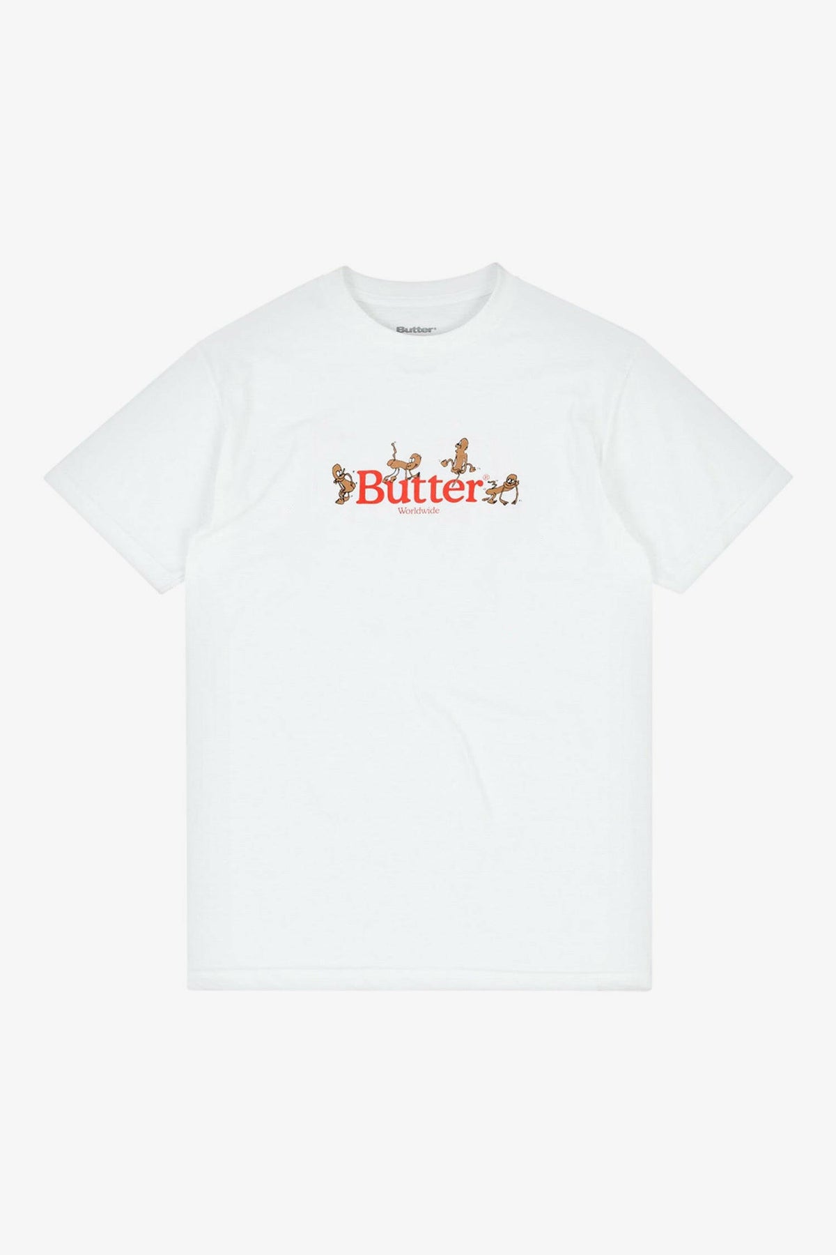 Selectshop FRAME - BUTTER GOODS Monkey Logo T-Shirt T-Shirts Dubai