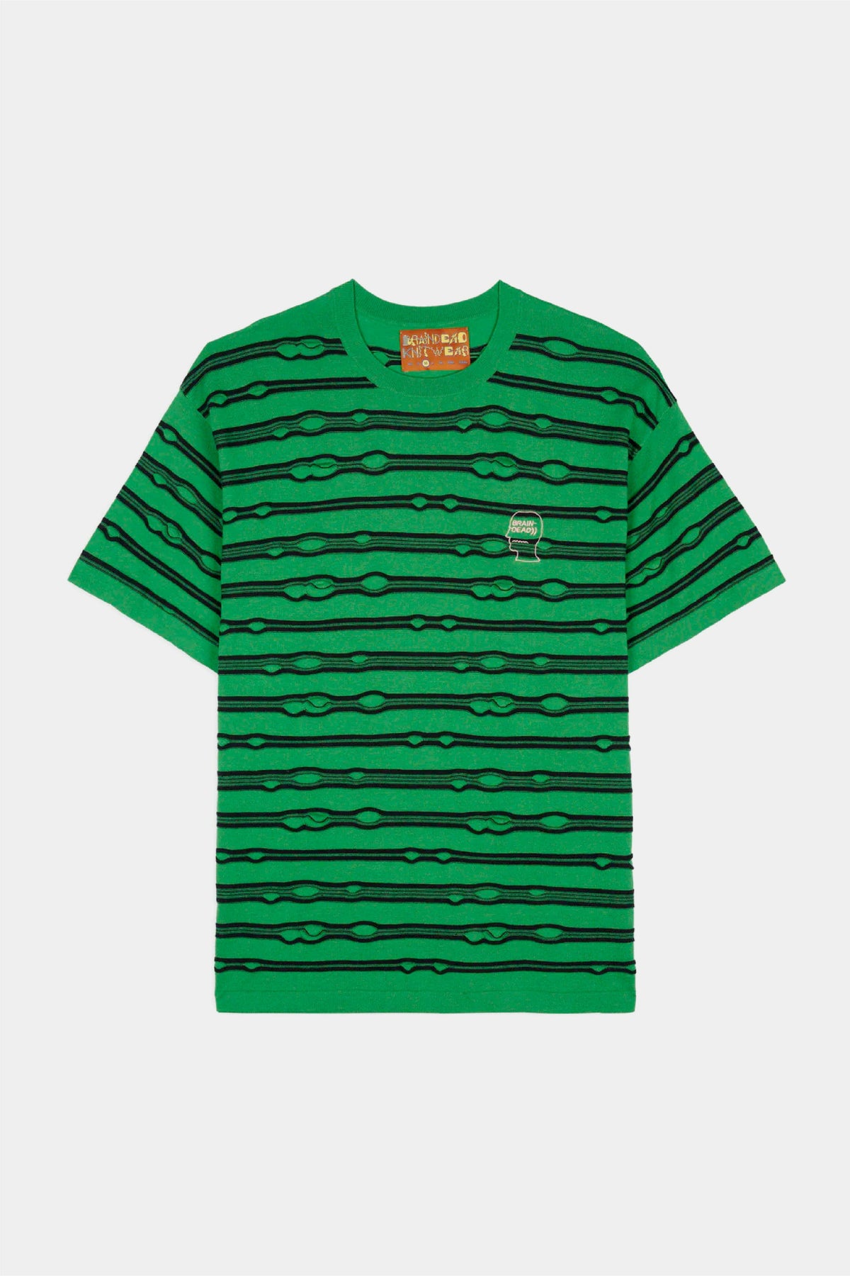 Selectshop FRAME - BRAIN DEAD Puckered Striped T-Shirt T-Shirts Concept Store Dubai