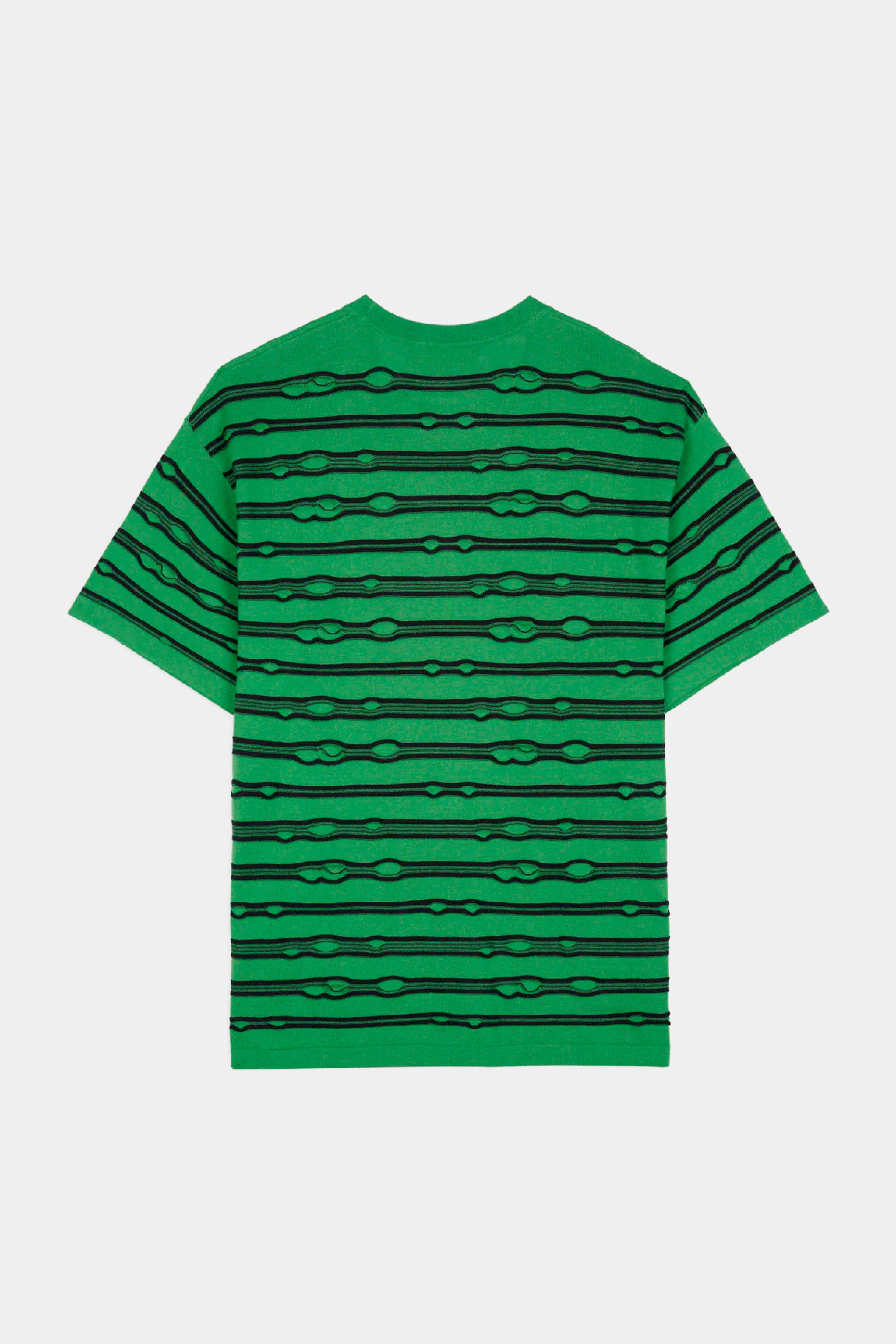 Selectshop FRAME - BRAIN DEAD Puckered Striped T-Shirt T-Shirts Concept Store Dubai