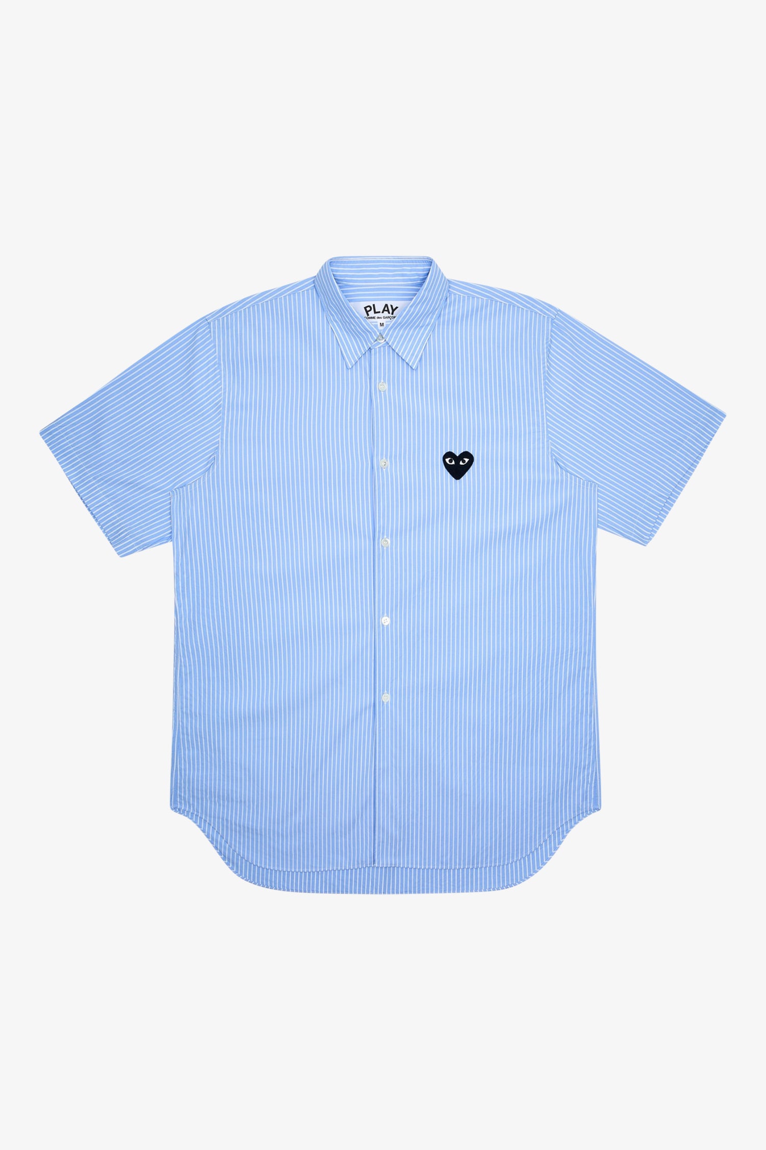 Selectshop FRAME - COMME DES GARCONS PLAY Striped Short Sleeve Shirt Shirts Dubai