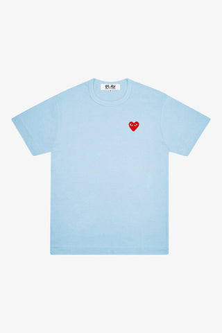 Bright Red Heart T-Shirt (Blue)