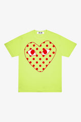 Selectshop FRAME - COMME DES GARCONS PLAY Polka Dot Heart T-Shirt T-Shirts Dubai