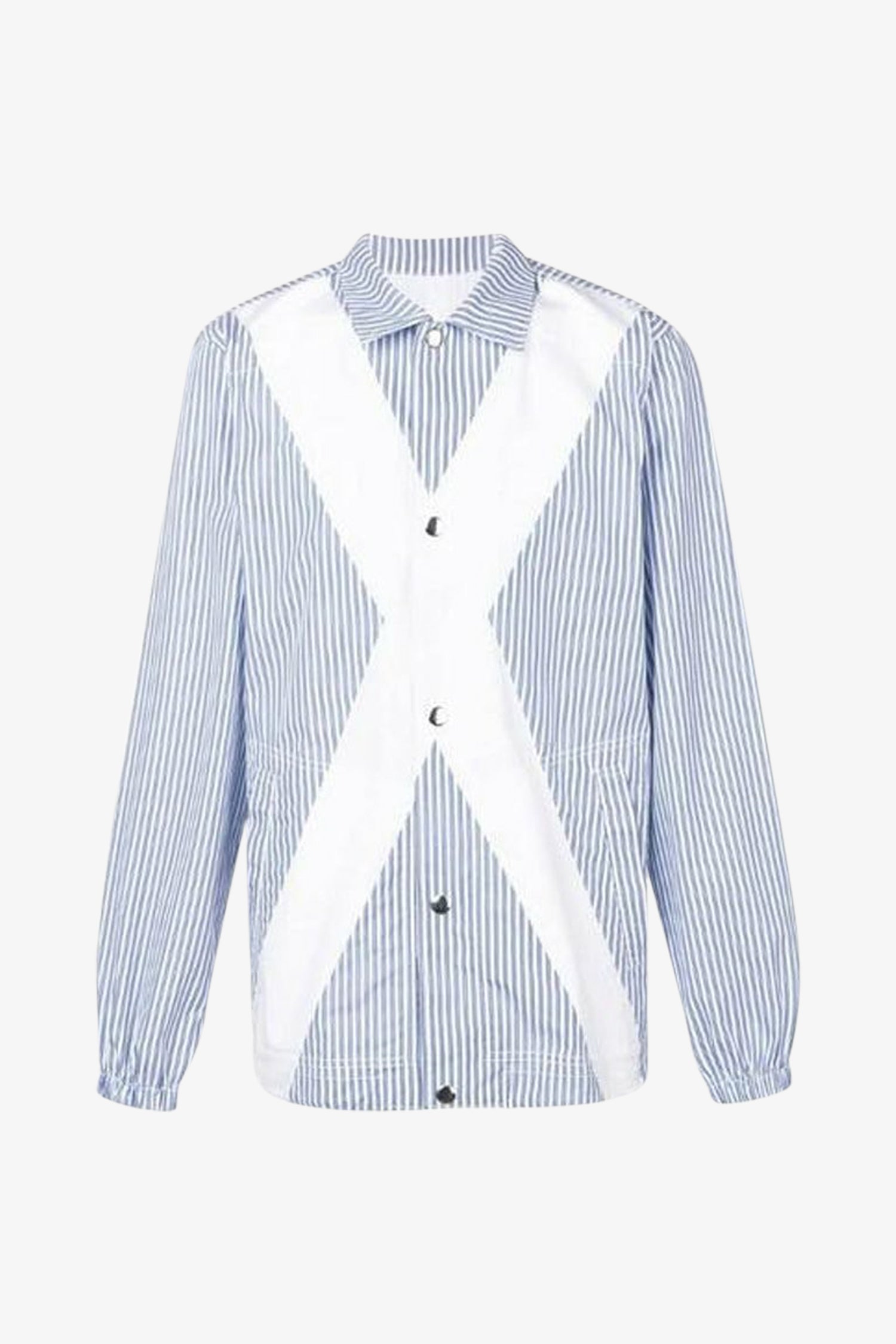 Selectshop FRAME - COMME DES GARÇONS SHIRT Striped Shirt Jacket Outerwear Dubai